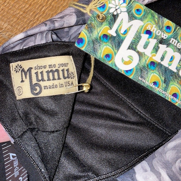 🛑SOLD🛑Show Me Your MuMu ✨NWT✨ Size S - Sexy Deep Plunge, Open Back Dress🌸! - Picture 10 of 13